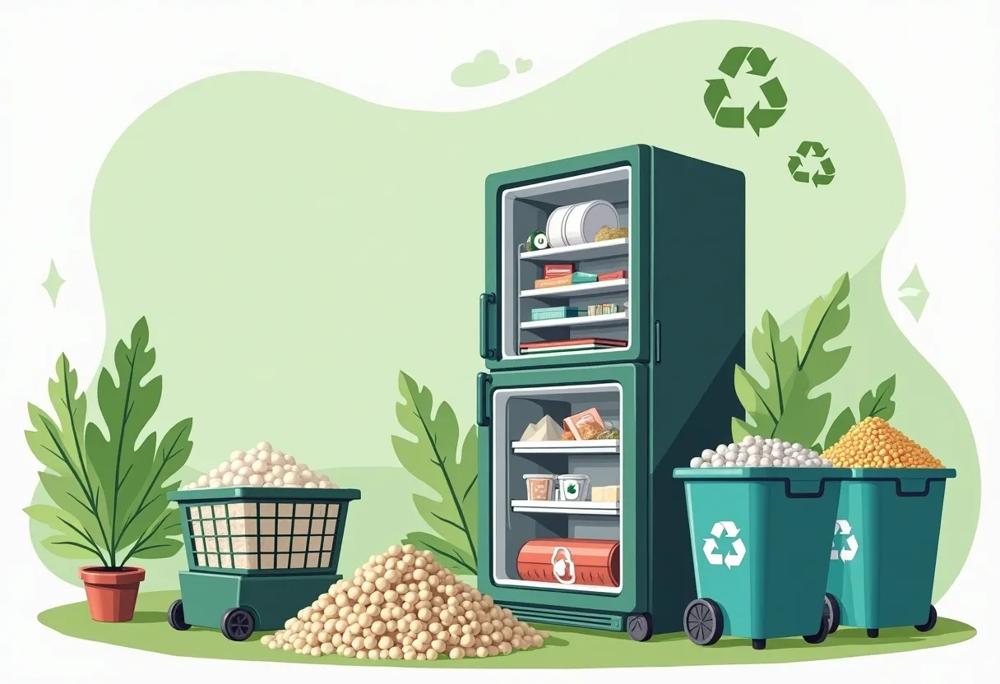 recycling refrigerator