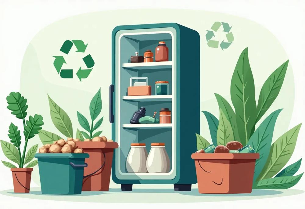 recycling refrigerator
